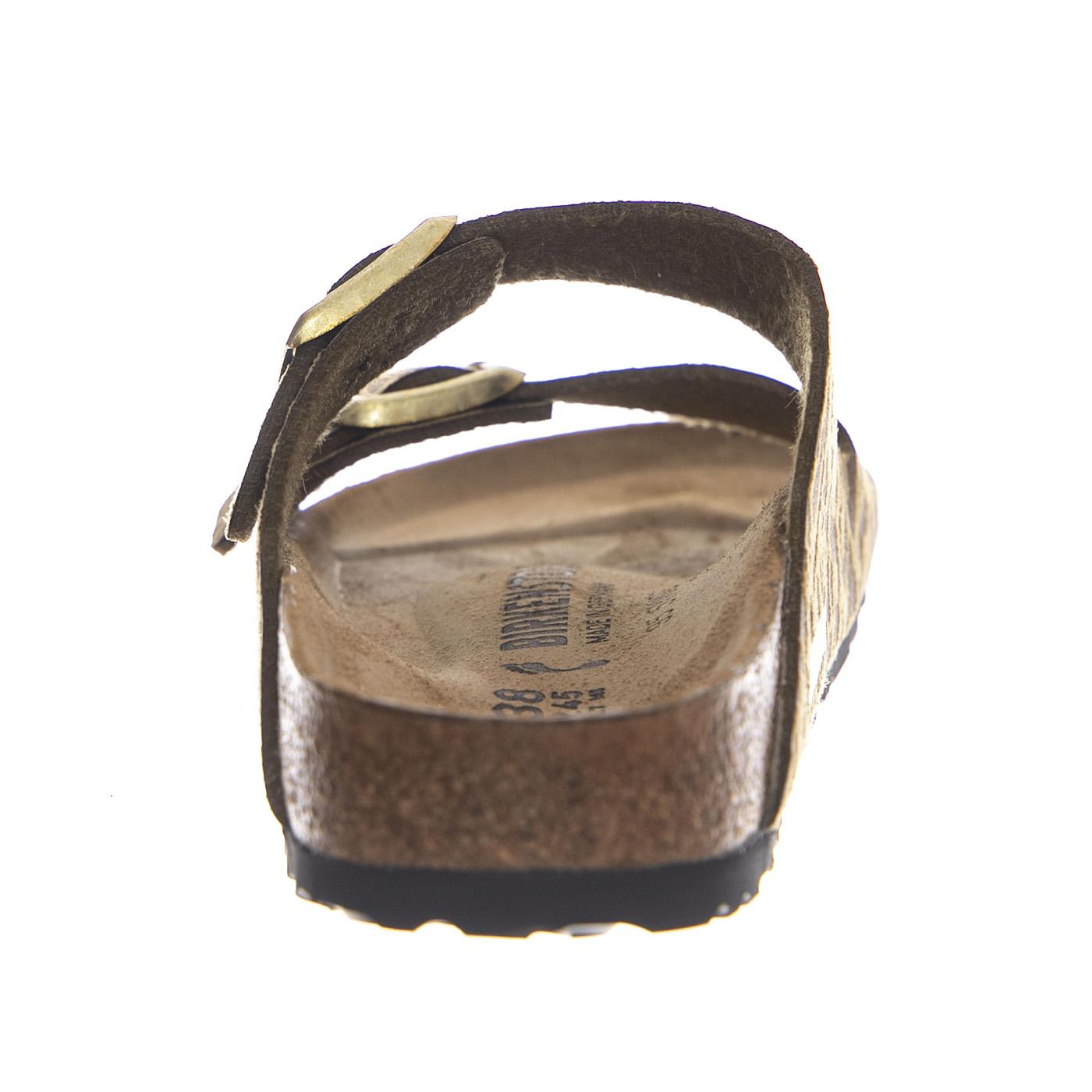 AAutunno / Inverno - Arizona Bs Syn leo Khaki Narrowr Fit - Sandali Donna Multicolore 1030586  BIRKENSTOCK 