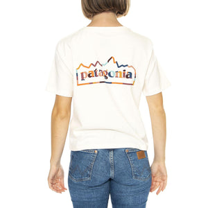 W's Unity Fitz Easy Cut Responsibili-Tee-BCW - Maglietta Girocollo Donna Beige 37769-BCW  PATAGONIA 