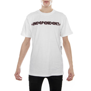 Bar Cross White INA-TEE-Bar Cross White  INDEPENDENT 