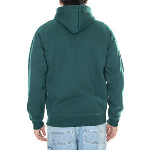 Hooded Chase Jacket Chervil / Gold - Felpa con Cappuccio e Zip Uomo Verde I033664.1YWXX  CARHARTT WIP 
