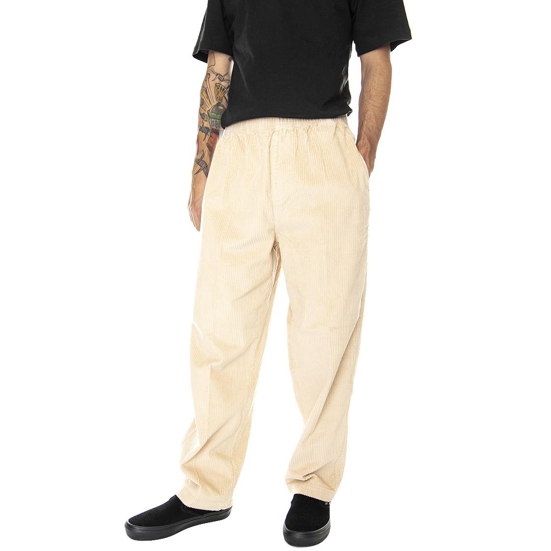 Easy Cord Pant Irish Cream - Pantaloni Uomo Beige 142020195-CRM  OBEY 