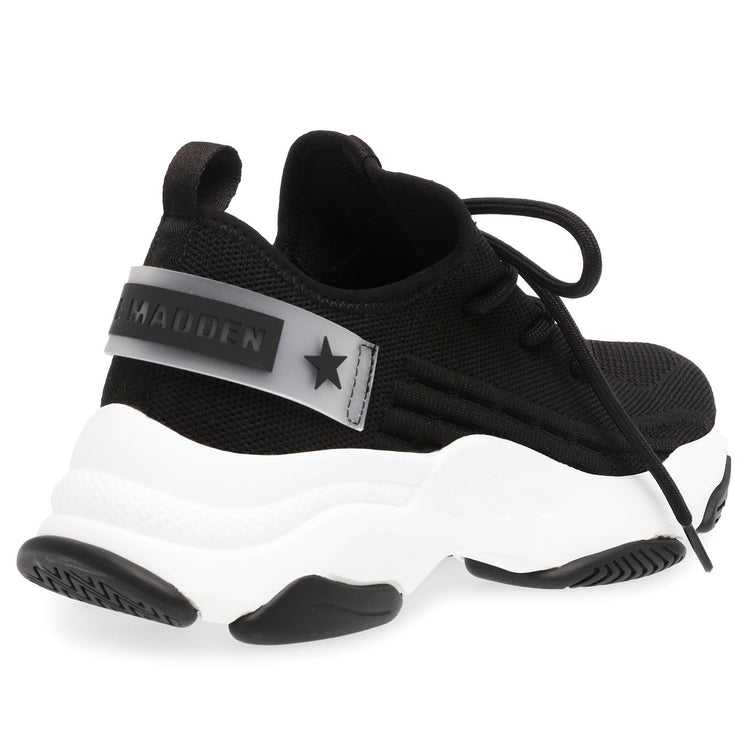 Mezure Black - Scarpe Stringate Profilo Basso Donna Nere SMPMEZURE-BLA  STEVE MADDEN 