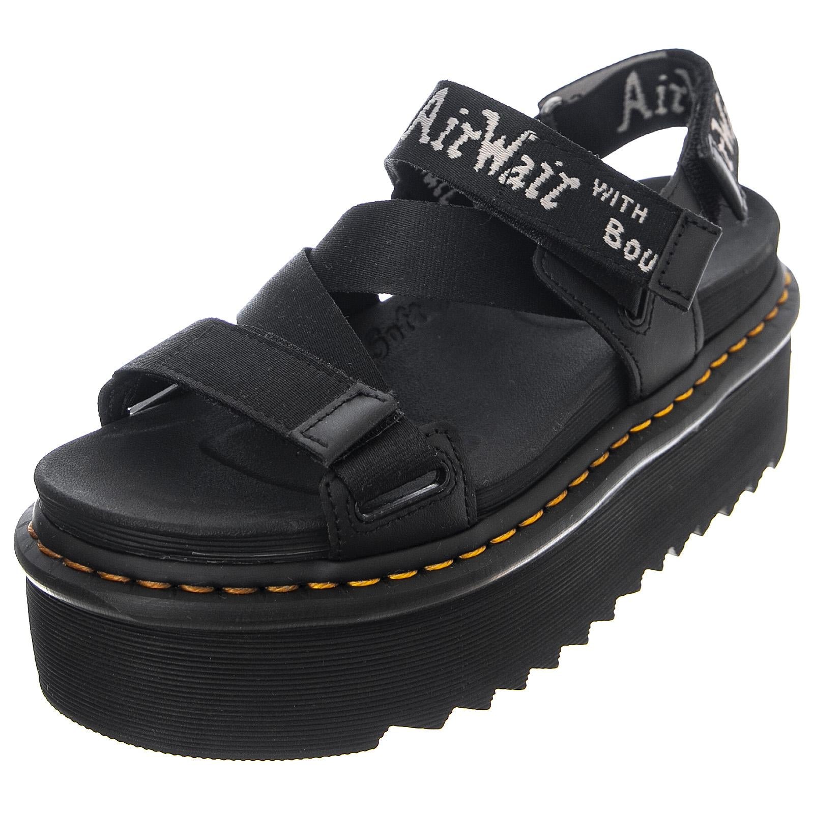 Womens Kymber Sandals - Black - Sandali Donna Neri DMSKIMBBKHL26532001  DR.MARTENS 