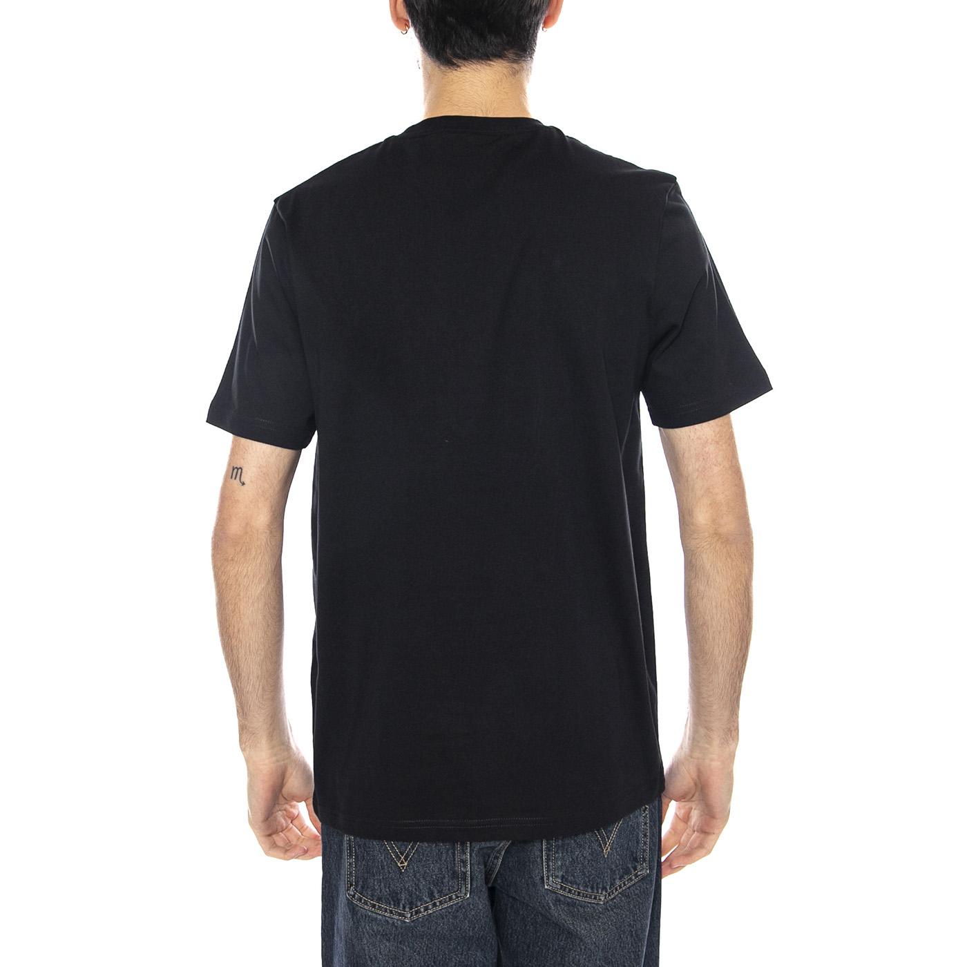Tonal Eagle Plain T-Shirt Jet Black - Maglietta Girocollo Uomo Nera TS400TON-Z865 . LYLE & SCOTT 