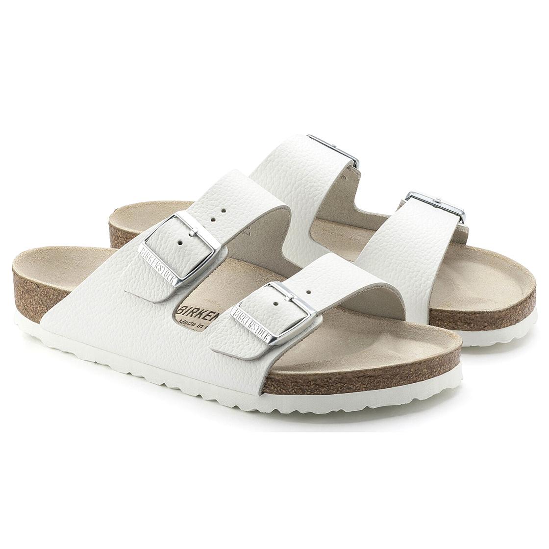 Arizona - Sandali Uomo Bianchi - Calzata Regolare 051133 . BIRKENSTOCK 