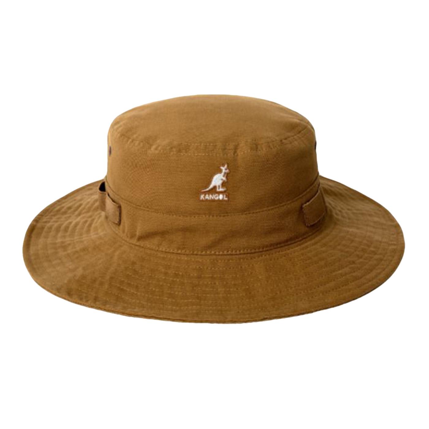 Utility Cords Jungle Hat Tan - Cappello da Pescatore Marrone K5302 TN262 KANGOL 