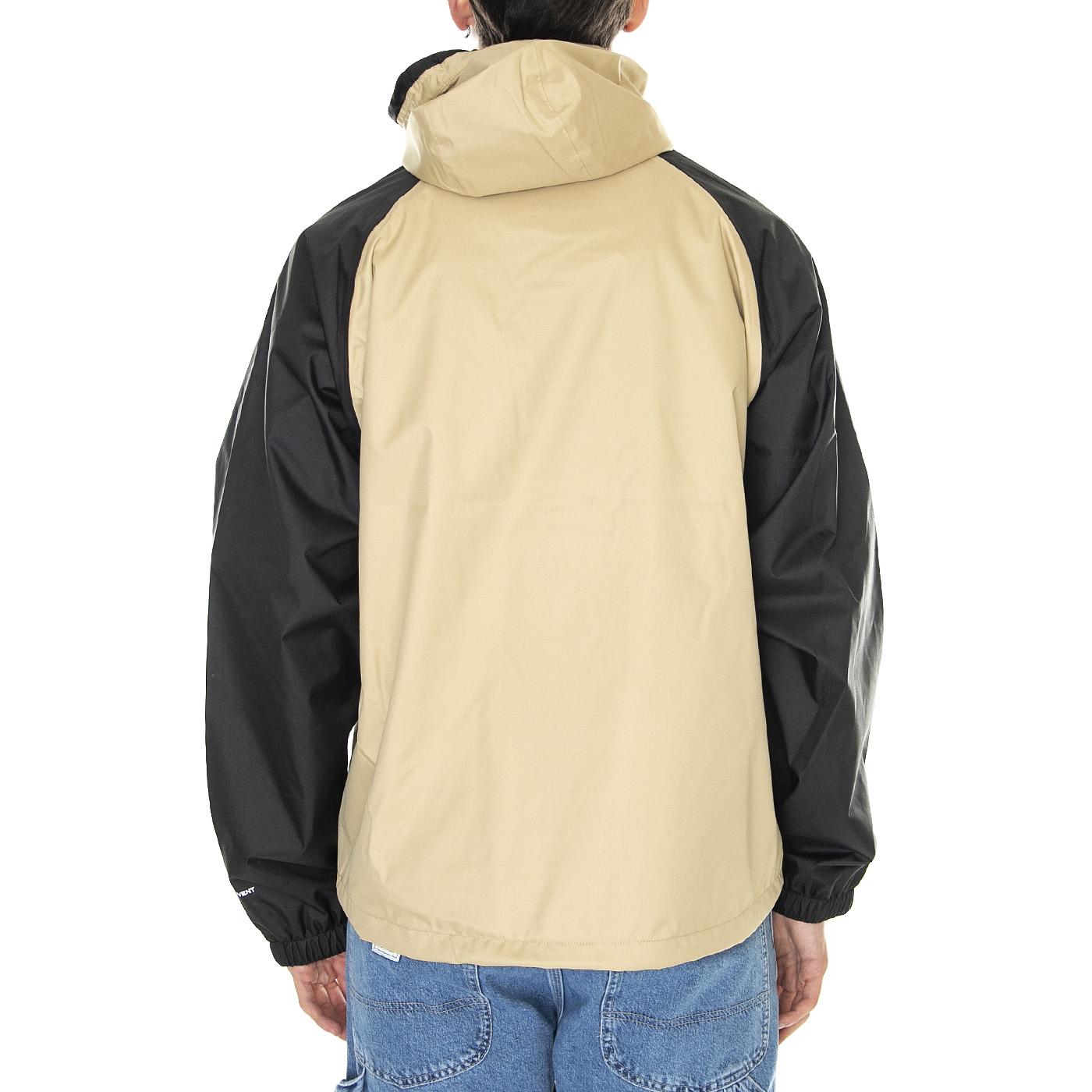 M' TNF Rain Hoodie Khaki Stone - Giacca con Cappuccio Uomo Multicolore NF0A7ZXYLK51  THE NORTH FACE 