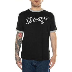 Chicago White Sox Fanatics Fundamental SS tee black/grey - Maglietta Girocollo Uomo Nera 01KR-2736-RX-EVK . FANATICS 