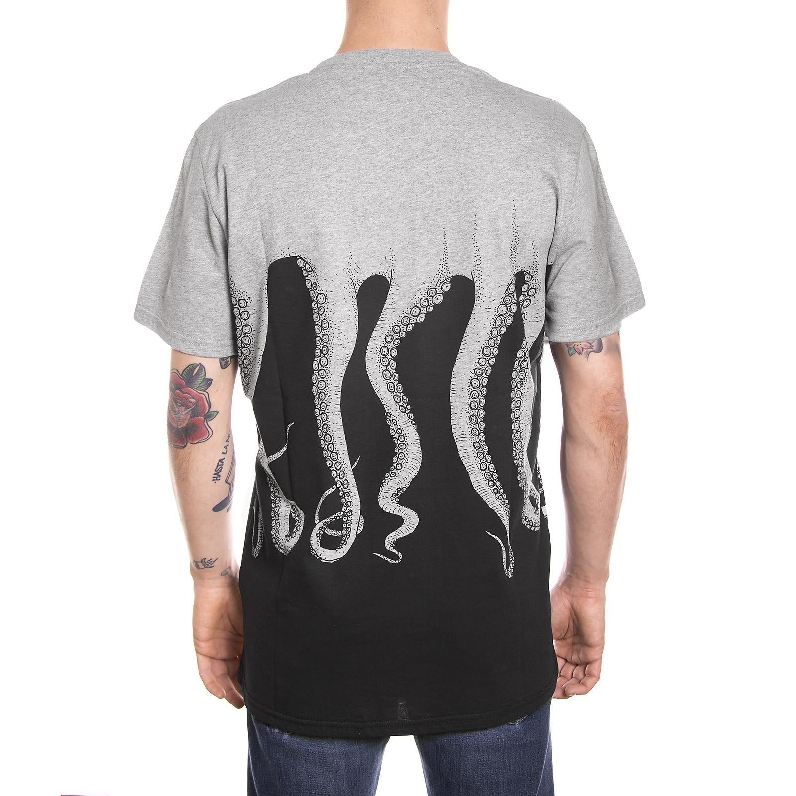 BLACK OCTOPUS TEE ORIGINAL LIGHT GREY Esterno 76243_4  OCTOPUS 