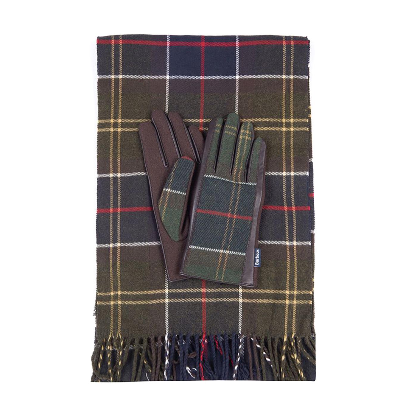 Tartan Scarf & Glove Set - Set Guanti e Sciarpa Tartan 222MLGS0003-TN11  BARBOUR 