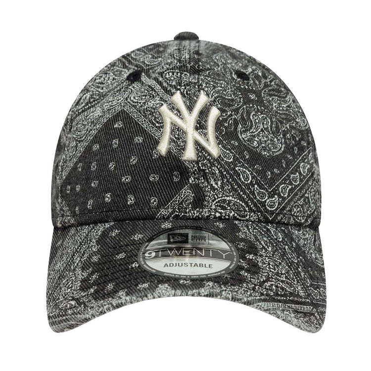 Washed Paisley 9TWENTY® New York Yankees - Cappellino Nero 60771827 BLK NEW ERA 