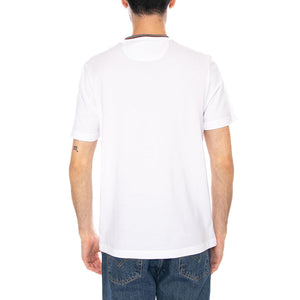 ELTON SS WHITE - Maglietta Girocollo Uomo Bianca F4KFF054 104 FARAH 