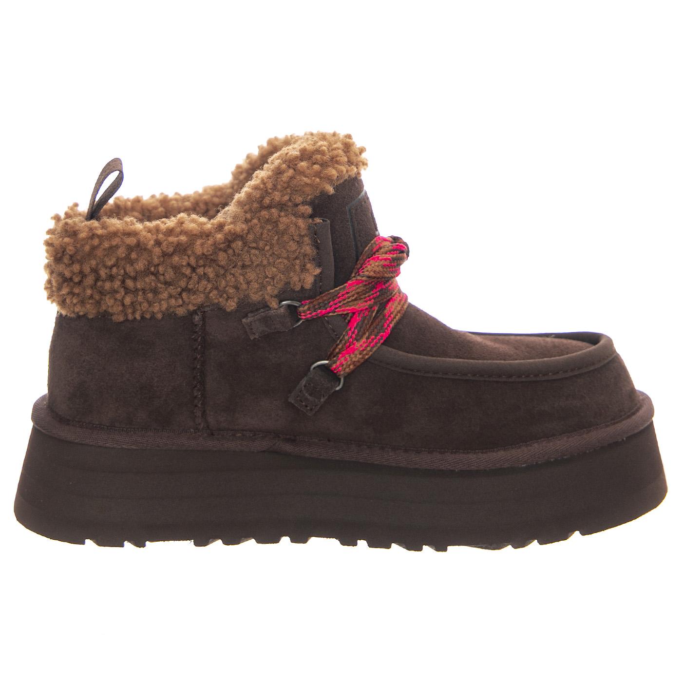 Mount Hope Fleece Brown - Stivaletti Donna Marroni 1143954-BCDR  UGG 