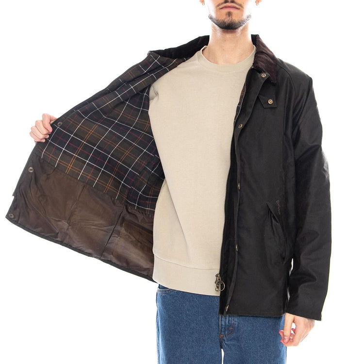 Tracker Wax Jacket - Giacca Uomo Verde MWX2492 OL71 BARBOUR 