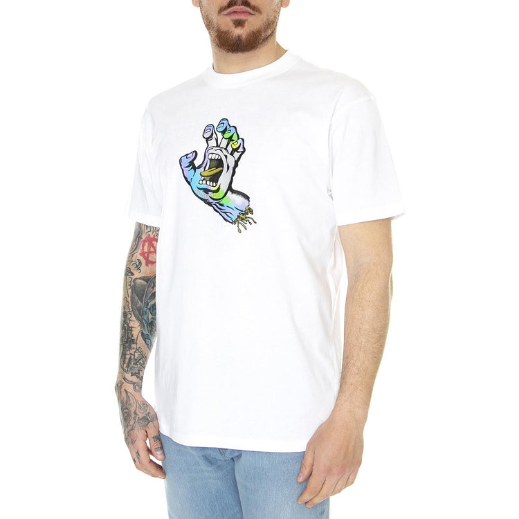  Holo Screaming Hand White  SANTA CRUZ 