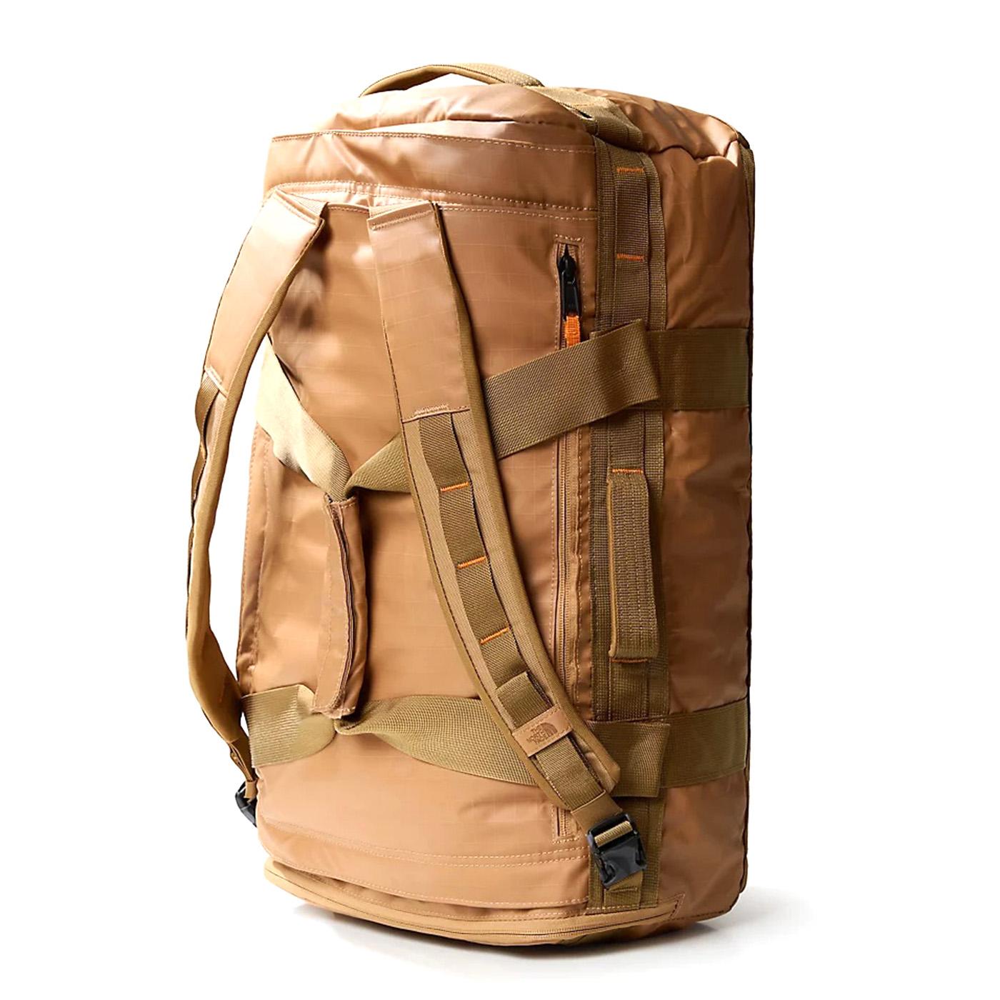 Base Camp Voyager Duffel 42L Almond Butter / Utility Brown / Mandarin - Borsa da Viaggio Marrone NF0A52RQOHC1  THE NORTH FACE 