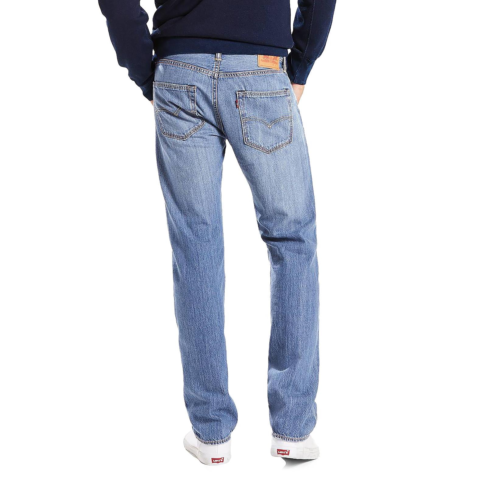 501 Original Fit Jeans Rocky Road Cool - Pantaloni Denim Jeans Uomo Blu 00501-2563 . LEVIS 