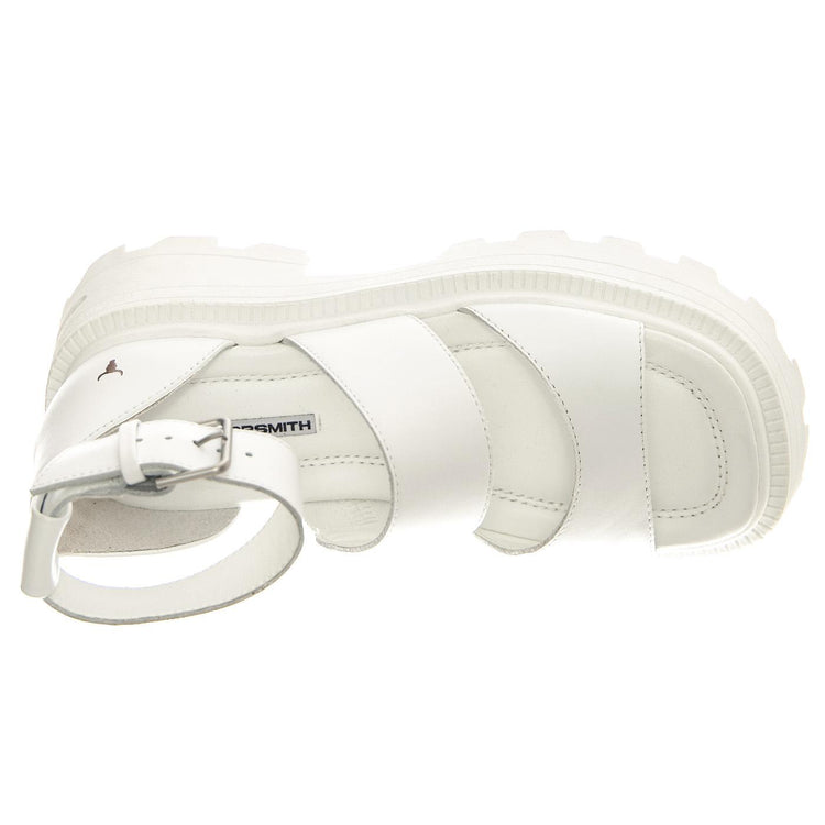 Reveal White Leather - Sandali Donna Bianchi WSSREVEAL-WHI  WINDSOR SMITH 