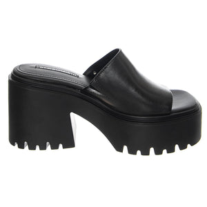 Emotional Black Leather - Sandali Donna Neri WSSEMOTIONAL-BLA  WINDSOR SMITH 