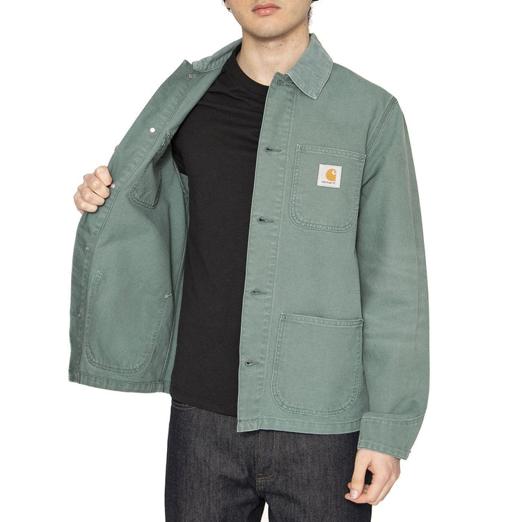 Michigan Coat Silver Pine / Silver Pine - Giacca Uomo Verde I034787.2R84O  CARHARTT WIP 