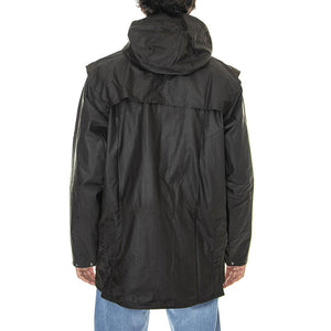 Classic Durham Wax Jacket Olive - Giacca Invernale con Cappuccio Uomo Marrone FW22-MWX0011-SG31  BARBOUR 