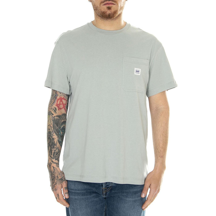 WW Pocket Tee Intuition Grey - Maglietta Girocollo Uomo Grigia 112351314  LEE 