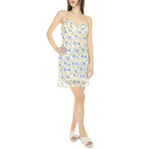 Vestido Corto de Tirantes con Estampado Floral - Abito Donna Multicolore 31W/41243  WILD PONY 