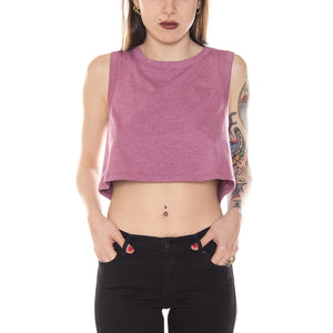 ROSECRANS TANK PINK HEATHER 214389-PINK HEATHER  STUSSY 