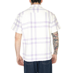 Bennie Woven SS Unbleached Multi - Camicia Maniche Corte Uomo Multicolore 181210365-UBL  OBEY 