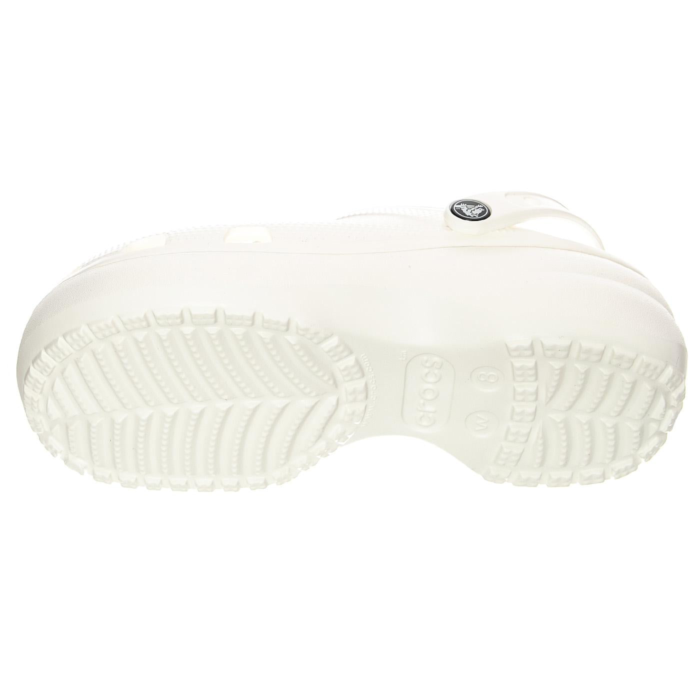 Classic Platform Clog W White - Sandali Donna Bianchi CR.206750-WHI  CROCS 