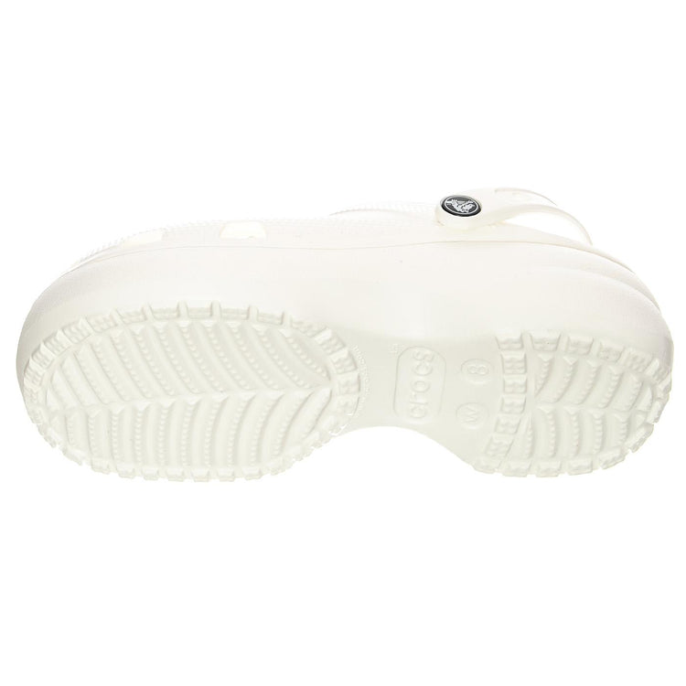 Classic Platform Clog W White - Sandali Donna Bianchi CR.206750-WHI  CROCS 