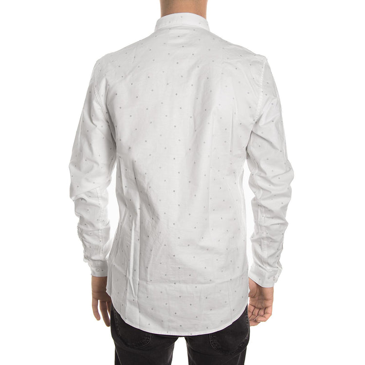 BROOKMAN L/S SHIRT WHITE 126160075-000  MINIMUM 