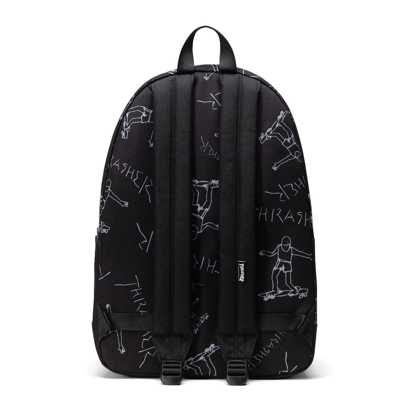 Thrasher Gonz Herschel Classic XL Backpack Black - Zaino Nero 11646-00001-OS 00001 HERSCHEL 