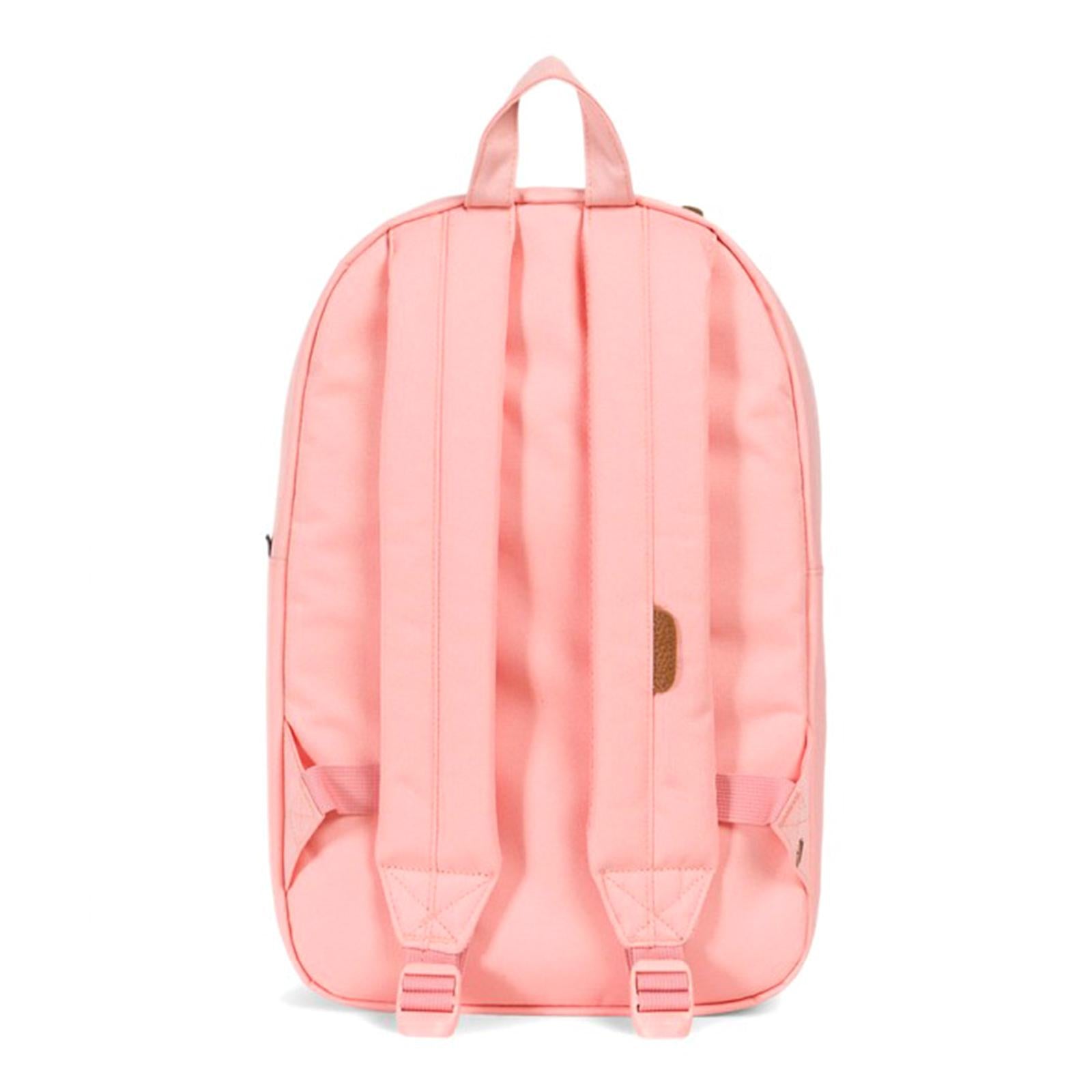 Heritage Mid-Volume Backpack - Peach / Light Grey Crosshatch / Tan - Zaino Rosa 10019-01846-OS  HERSCHEL 