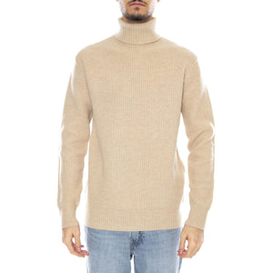 Hargreaves 2.0 -- Maglione Uomo Collo Alto Beige 216887349 1100 MINIMUM 