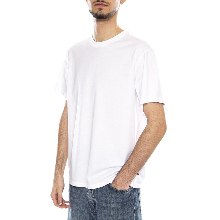 Softee - Vintage Khaki - Maglietta Girocollo Uomo Bianca 005GZ 0001 LEVIS 