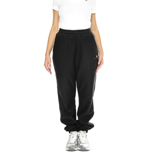 W' American Script Sweat Pant Black - Pantaloni Donna Neri I033651.89XX  CARHARTT WIP 
