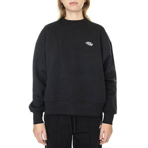 Summerdale Sweatshirt Black - Felpa Girocollo Donna Nera DK0A4XYXBLK1  DICKIES 
