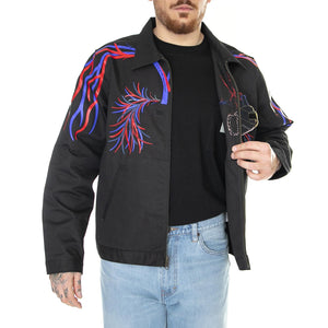 Amber Unlined Eisenhower Black - Giacca Estiva Uomo Nera DK0A4YUMBLK1  DICKIES 