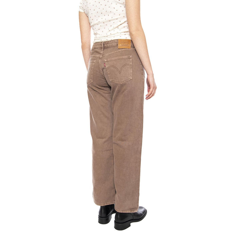 Low Loose - Good Grades Tencel - Pantaloni Donna Marroni A5566 0062 LEVIS 