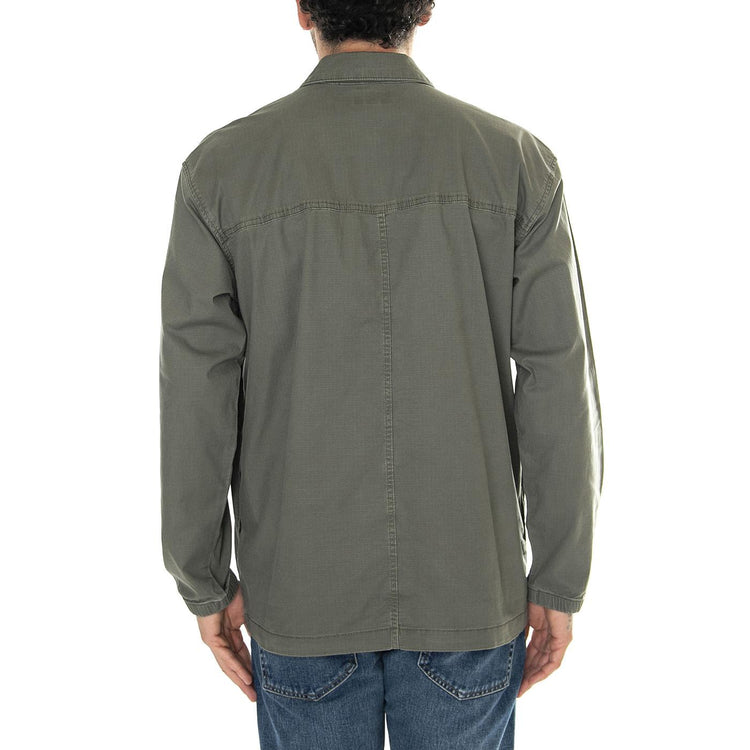 Casey Jones Jacket Dusty Olive - Camicia Uomo Verde 112351225  WRANGLER 