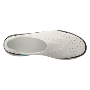 Lennox Block Scarpe - Shell White / Surfer Blue / Black - Scarpe Basse Uomo / Donna Multicolore 11105002-8367  NATIVE 