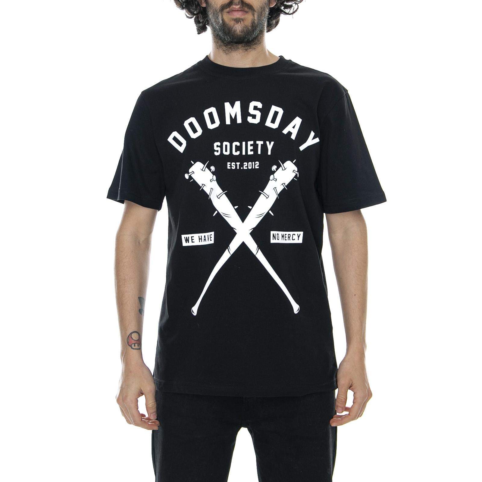 No Mercy - Black - Maglietta Girocollo Uomo Nera 119592_4  DOOMSDAY 