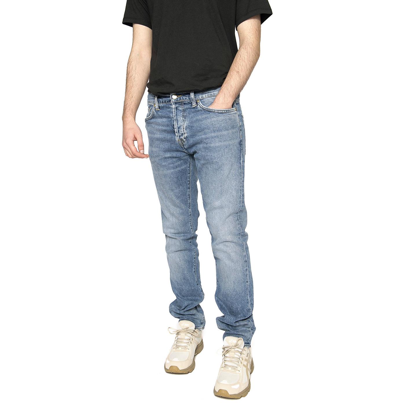 Klondike Pant Blue - Pantalon Denim Jeans Uomo Blu I024898.01WJ  CARHARTT WIP 