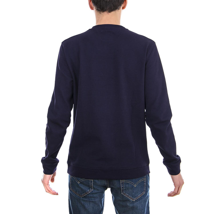 Nicolaj Ls T-Shirt - Navy Blazer - Maglietta Maniche Lunghe Uomo Blu 162422081-687  MINIMUM 