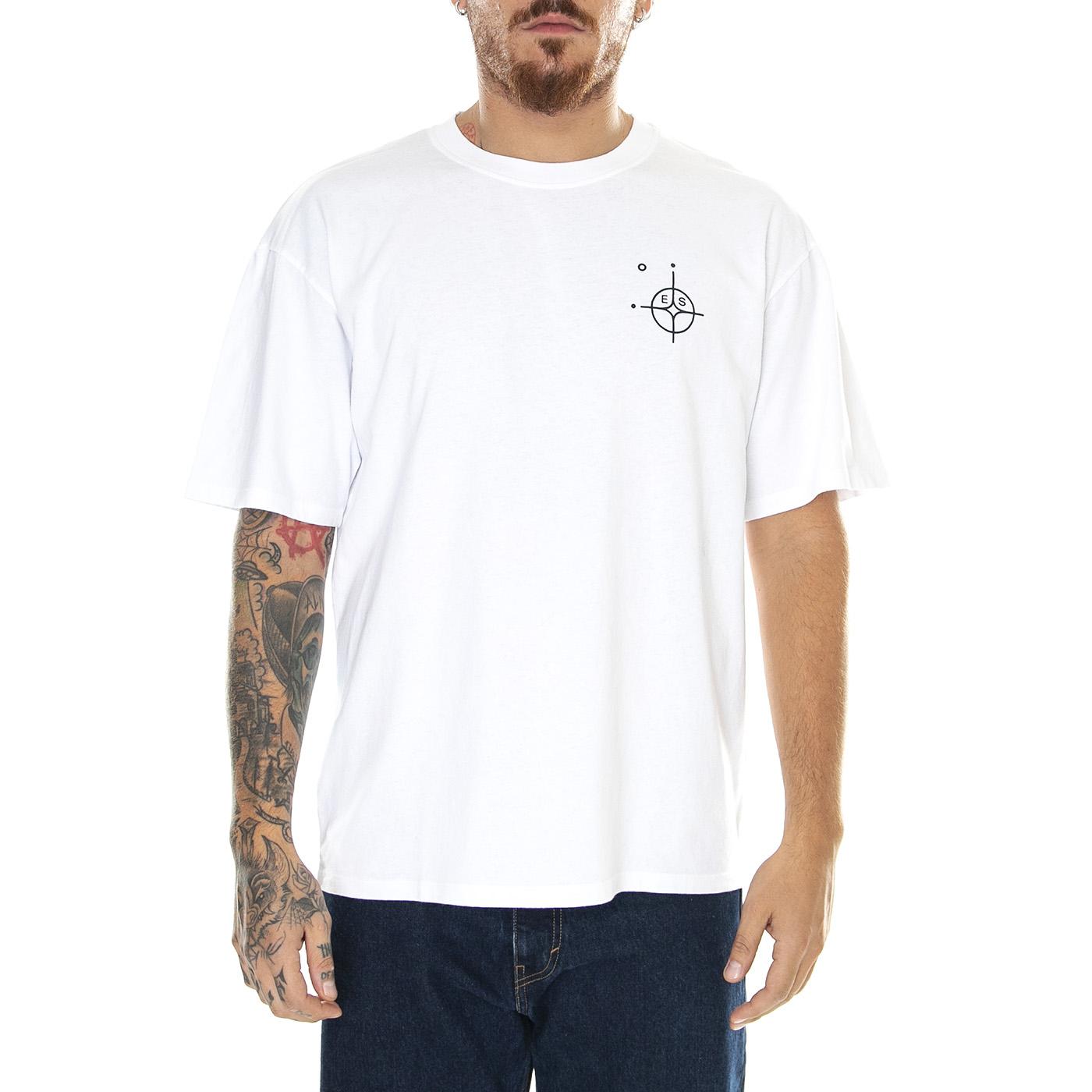 Angles TS White - Maglietta Girocollo Uomo Bianca I032523.02.67.  EDWIN 