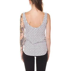 WM I SCREAM TANK WHITE VA3465WHT  VANS 