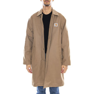 Webster Coat Leather / Leather - Giacca Uomo Marrone I035618.3AF02  CARHARTT WIP 