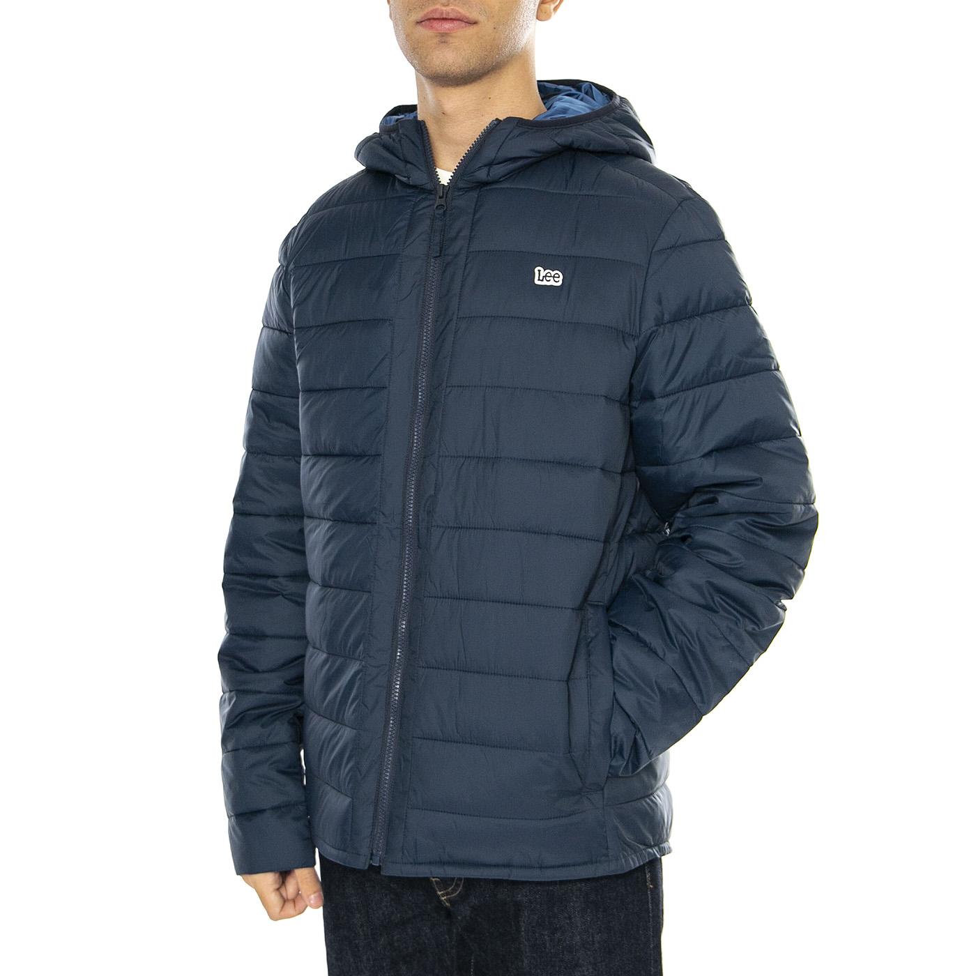Light Puffer Jacket Rivet Navy - Giacca Uomo Blu 112355676-BLUE  LEE 