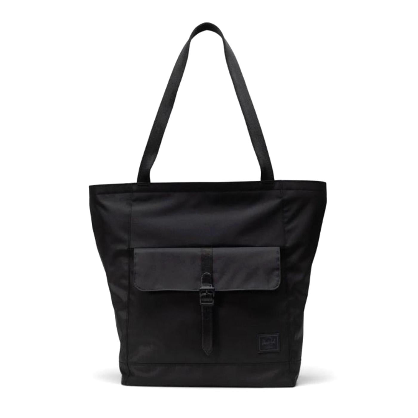 Herschel Retreat Tote Black - Borsa Tote Nera 11477-00001-OS 00001 HERSCHEL 